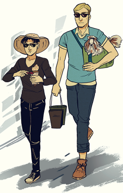 erwinoutfitters:  i had this hollywood eruri au i wanted to write,