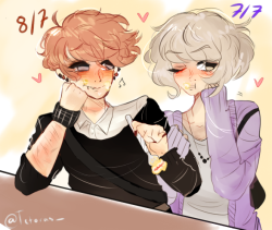 askguiltyclown:  Happy birthday…to my boys! I posted this on