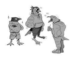 elgatoiberico: some sweater birbs - Patreon - DeviantArt - Twitter