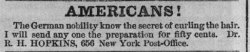 questionableadvice:  ~ Harper’s Weekly, January 1865 via University