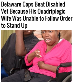 black-culture:  A physically and mentally disabled couple said