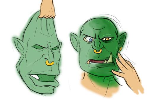 Orctober.October, also known as Orctober is coming! I need all the beefy green men and huge tusks in my life immediately To share the hype here are 3 Furii orc things.For the Hoarde!! 