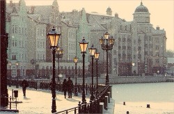 awesomeagu:  A part of London in winter