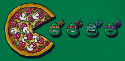 nerdwire:  Pizza Eat Turtle & Don’t Touch Our Pizza by