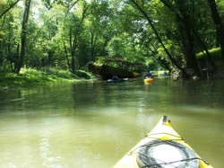 unexplained-events:  Kayakers discover this 110 year old abandoned
