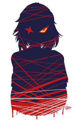 rafanas:  I was in a Kill la Kill mood after reblogging last pic. And this quick doodle came to mind. 