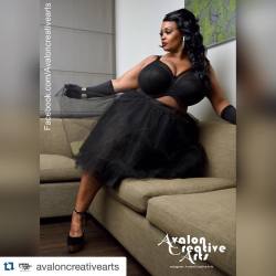 #Repost @avaloncreativearts ・・・ Bella @plusmod_bella_raye