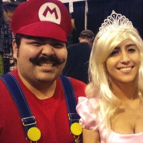 It’s a Mario! @iggy_horrible #comikaze  (at Comikaze 2013)