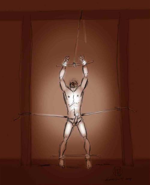 Erotic/Homoerotic Sketches by BlackSmith