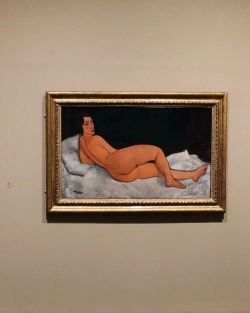 joannahalpin:  Modigliani, Nude 1917 (at Tate Modern)