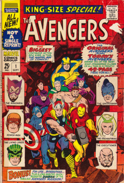 The Avengers Annual No. 1 (Marvel Comics, 1967). From Oxfam