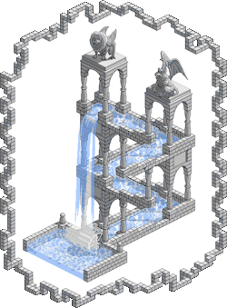 geometricloci:  Escher’s Waterfall   