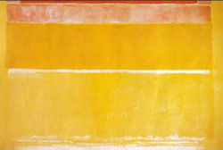 dailyrothko: Mark Rothko,  No. 20 (Yellow Expanse),1953 At  almost