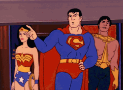 lokipoketan:  Here, have some gifs.  Superman acting like a black