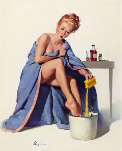 pinuptown:  Gil Elvgren, 1947