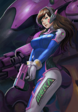 phamoz:  Overwatch D.va 