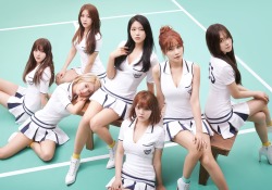 AOA - Heart Attack. ♥  They are all so pretty and look how