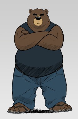 rodneybear:  Bruno doesn’t seem very pleased.   http://www.furaffinity.net/view/17678532/