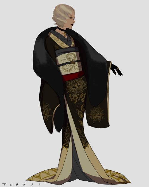 thecollectibles:  Costume sketch ideas by  Toraji .  