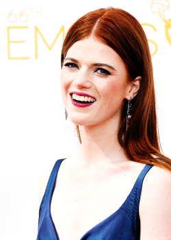 roselesliesource:  Rose Leslie at the 66th Annual Primetime Emmy