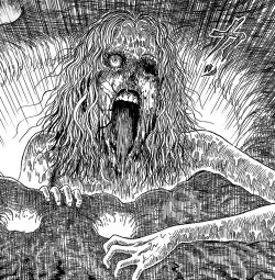 slobbering:  Junji Ito