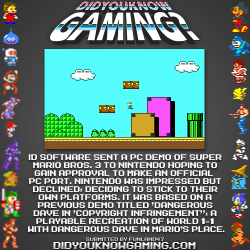 didyouknowgaming:  Super Mario Bros. 3 & Dangerous Dave in