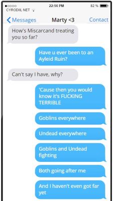 Texts from Tamriel