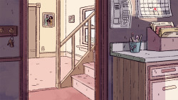 A selection of Backgrounds from the Steven Universe episode: Mirror