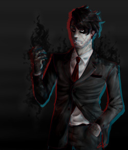 scythlyven-art:  Guess who really likes Darkiplier and can’t