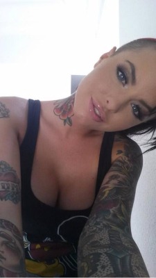 tattoos-and-taboos:  mithril85:  The Gorgeous Christy Mack  Christy