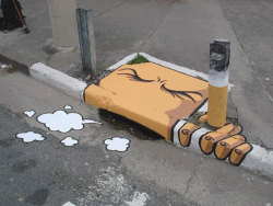 zackheroinbob:   kiss-my-assbutt:   lolzpicx:   Street Art  