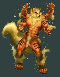 hotmonsterxxx:  arcanine by pockyrumz, cbh, reclamon, cursedmarked,