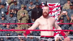 deidrelovessheamus:  The troops were concerned about him getting