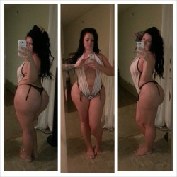 elkestallion:  â€¦so I slipped into something moreâ€¦wellâ€¦ lil something lessâ€¦ ;) #cokebottle #bombshell #booty #stallion #legendary