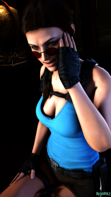 More Classic Lara Croft cause I felt like it.   This Scene I somewhat based off this Classic Lara scene by Olitoth.  My motivation is lacking lately cause I’ve been more focused on Non-SFM related stuff. Plus I kinda burned myself out with all the