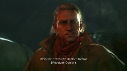 thunderose31:  ubermunchkin:  Revolver Ocelot  Revolver Ocelot