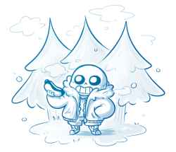 mdlune:  Sorry I couldn’t finish this, I’m as lazy as Sans.