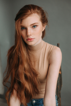 (more girls like this on http://ift.tt/2mVKSF3) Red hair and