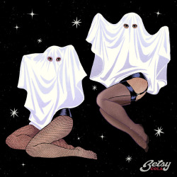 betsy-cola:Pin up ghouls 👻👻