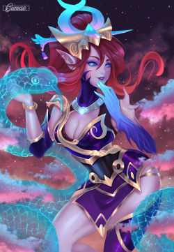 gumae: Lunar Wraith CaitlynMy favorite Lunar Revel skin! Patreon