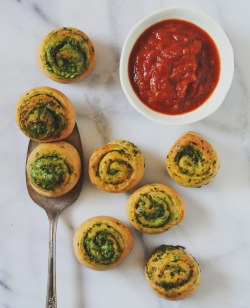 veganfoody:  Spinach Swirls