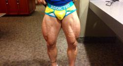 londonboy45:  Notice how my thick quads makes my package pop!