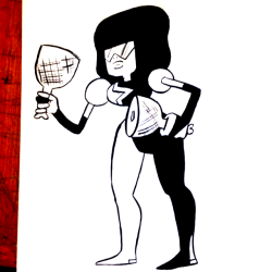 oscar-guevara-animation:  Ink number 2! Garnett from Steven Universe!