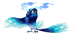 What Happens when you mix A blue Flame Phoenix with an Owl and