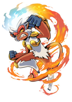 searching-for-bananaflies:  Infernape, bidoof and honchkrow for