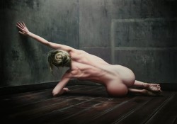16chakras:  Stretch by Christiane Vleugels a Traditional Artist