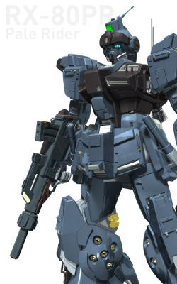 jump-gate:  RX-80PR Pale Rider by:  ナカノ博士  