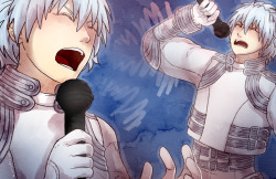 septiseph:  [DYE MUSIC INTENSIFIES]  karaoke party at Toue’s