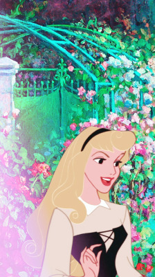 annabjorgmans:  Disney ladies + L Diane Johnson art phone wallpapers!