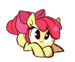 boulders-stable: Tiny apple horse <3
